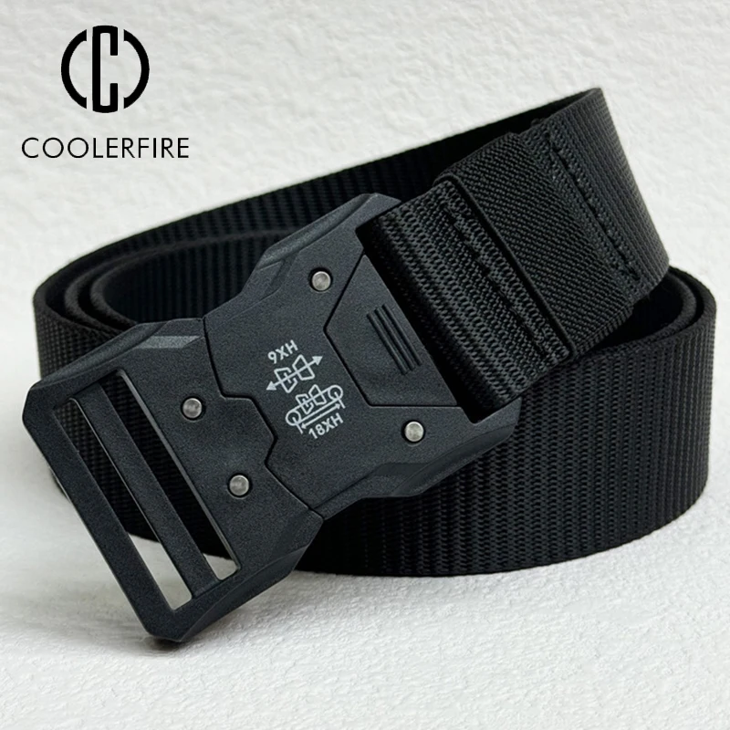 

Men's Fabric Belt for Drilled Army Gun Canvas Belt Designer Male Belts Men's Trousers Belt for Jeans Waist Belts BF017