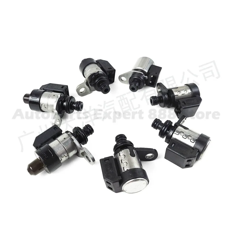 For 31941-1XF02 RE5R05A 123929A Transmission Solenoid Valve 7 Piece Set  For Nissan Infiniti