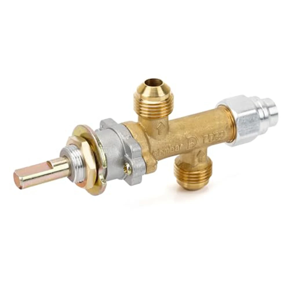 Brass Flame Failure Safety Valve Kit for Low Pressure Gas Systems Including For Fireplace Grill Fire and Heater