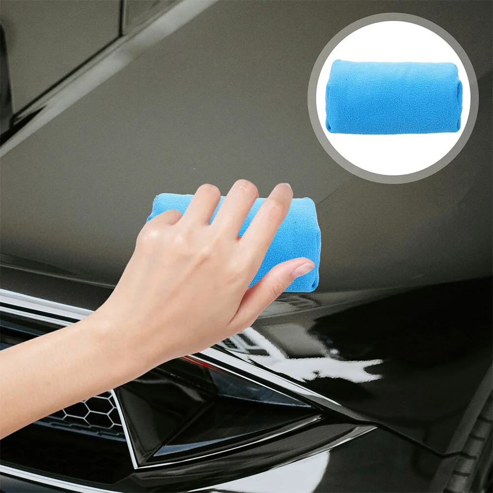 

2 Pcs Crystal Plating Tools Car Wax Sponge Tire Applicator Pad Detailing Waxing Shine Dressing Contour Bright Polishing