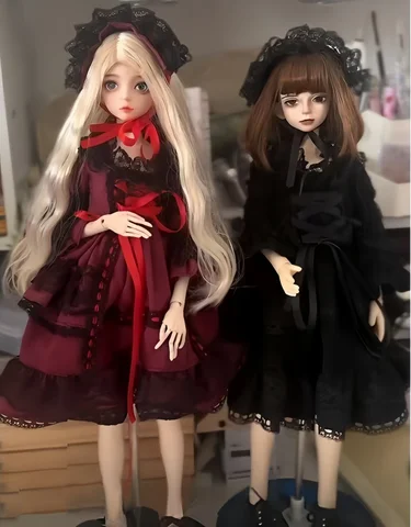 Комплект одежды для куклы Blythe  Готическое платье