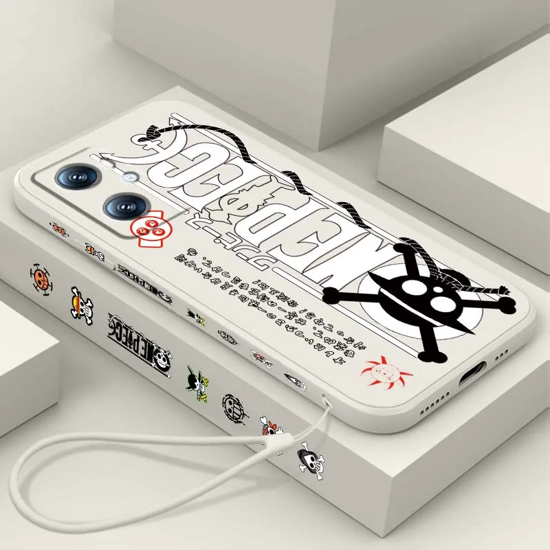 

Comic One Piece Logo Art Phone Case For OPPO Find X5 A5 A6 A80 A60 A40 A3 A98 A96 A94 A76 A54 A74 A73 A16 Liquid Left Rope