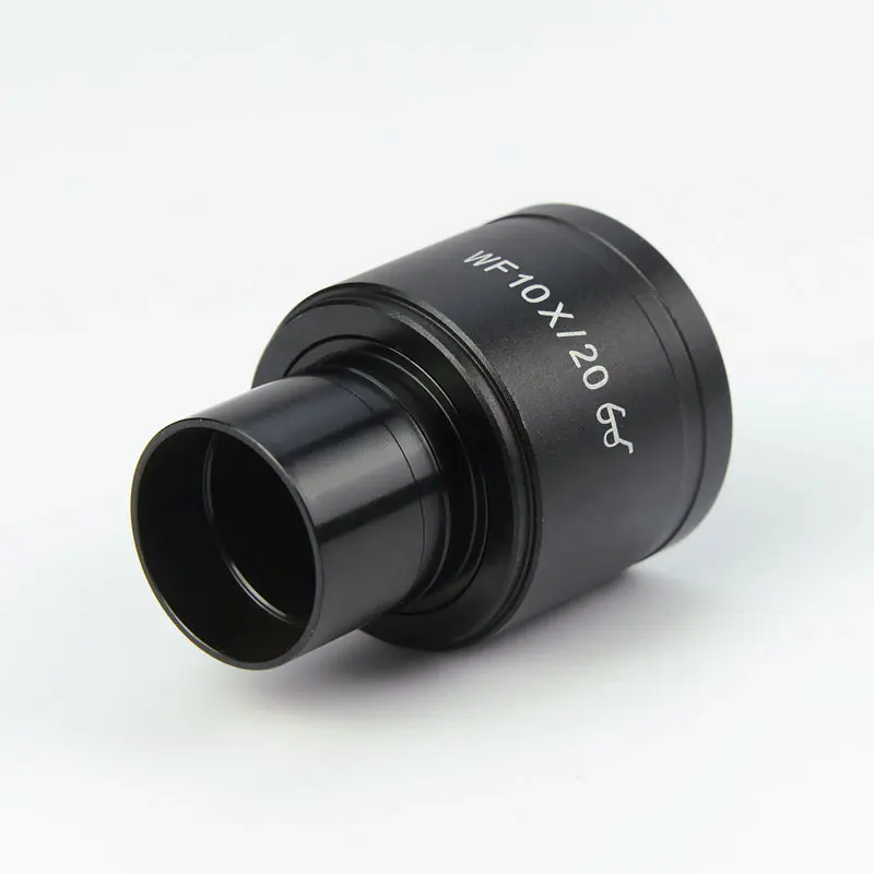 WF10X 20mm Biological Microscope Eyepiece 23.2mm Caliber High Eye Point Wide Field Ocular Lens Microscopio Accessories