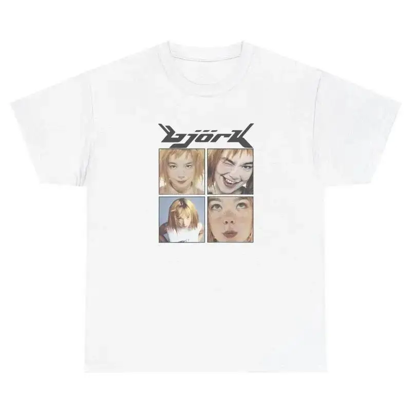 Bjork T Shirt Music Pop Y2K Band Fan PJ Harvey Kate Bush The Sugarcubes Tee