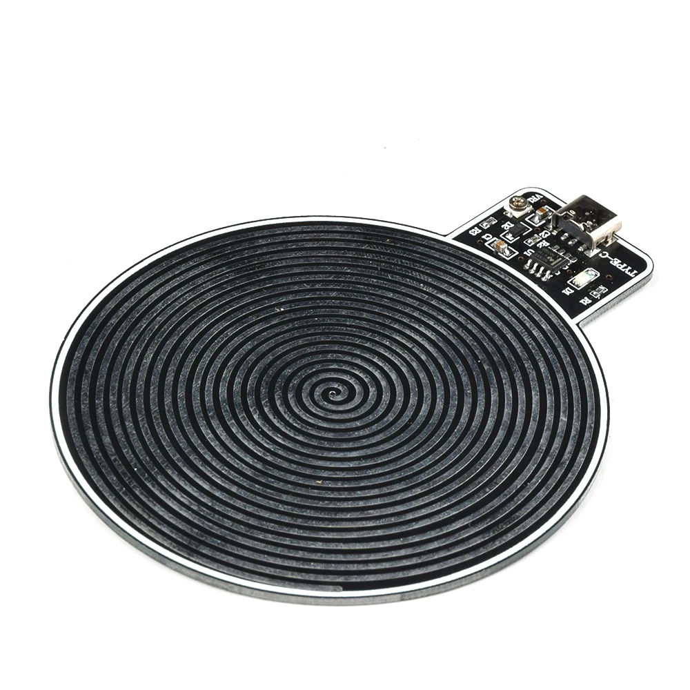 7.83Hz Schumann Wave Pulse Generator Type-C Power Supply Pulse Audio Resonator Ultra-Low Frequency for Relax Body and Mind