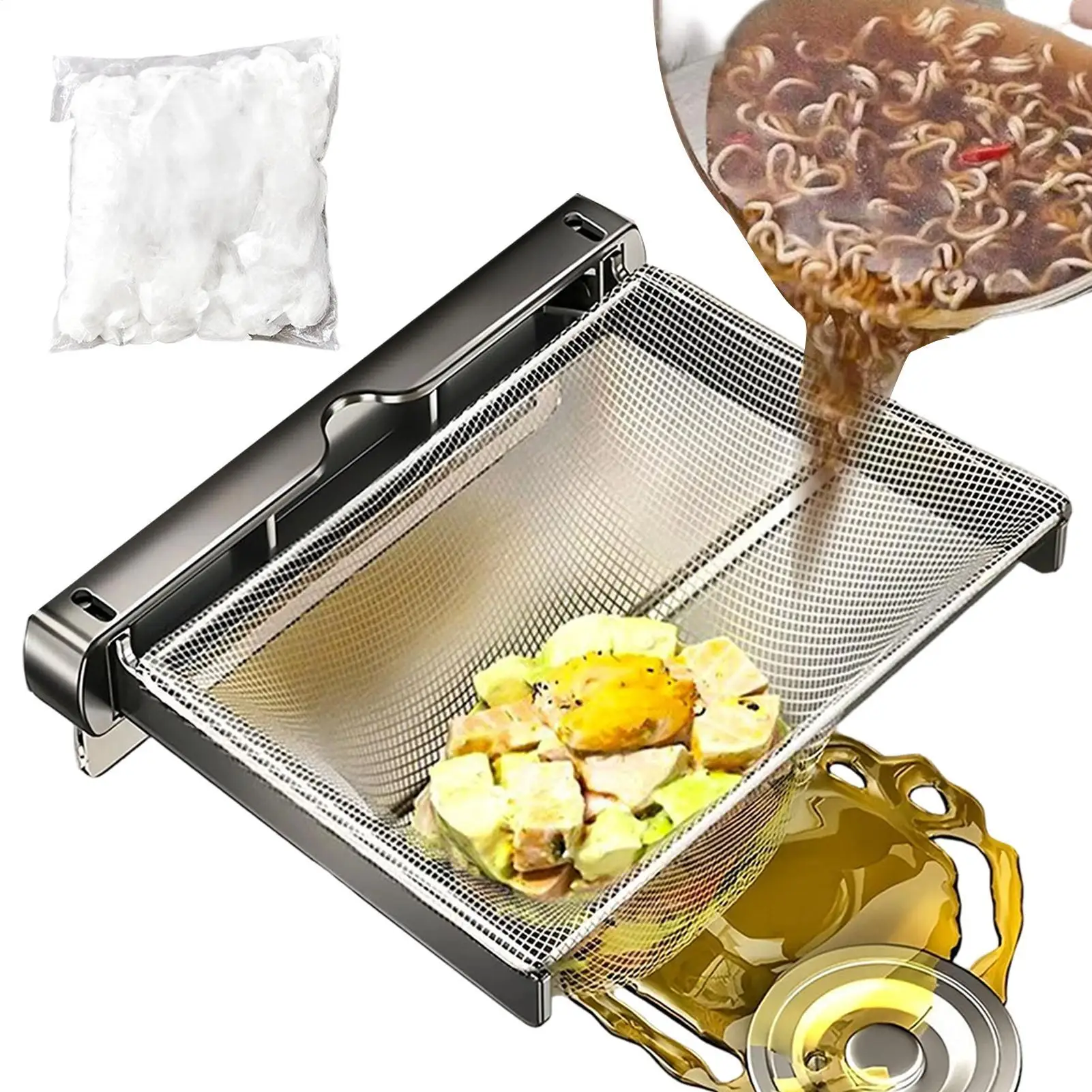 Kitchen Sink Filter Rack Foldable Leftover Drainer Basket Kitchen Waste R esidue Garbage Drain Basket Sink Waste Strainer Rack