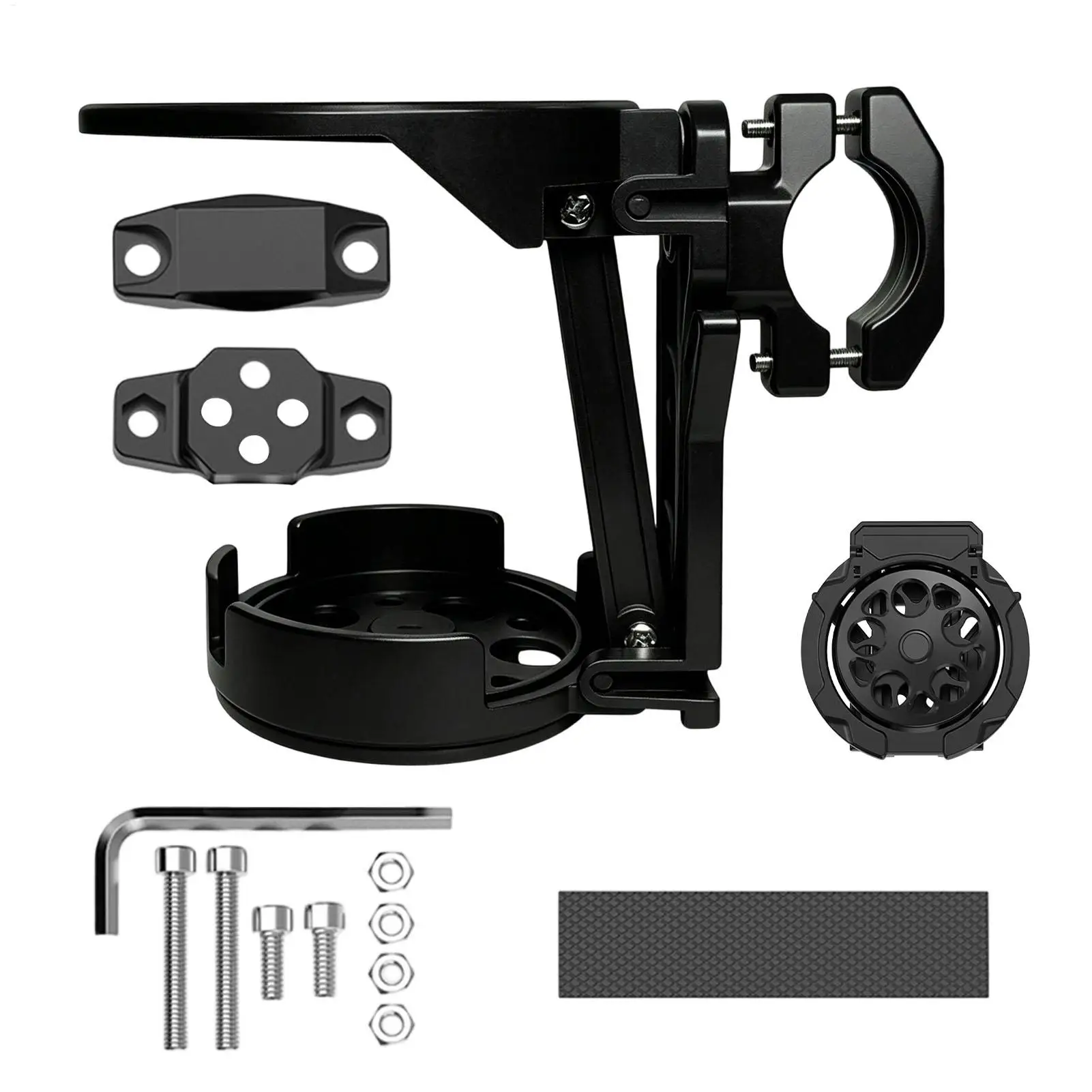 NEW Motorcycle Foldable Cup Holder Lightweight Adjustable Water Bottle Mount For Electric Bicycles Sport Cycling Accessories