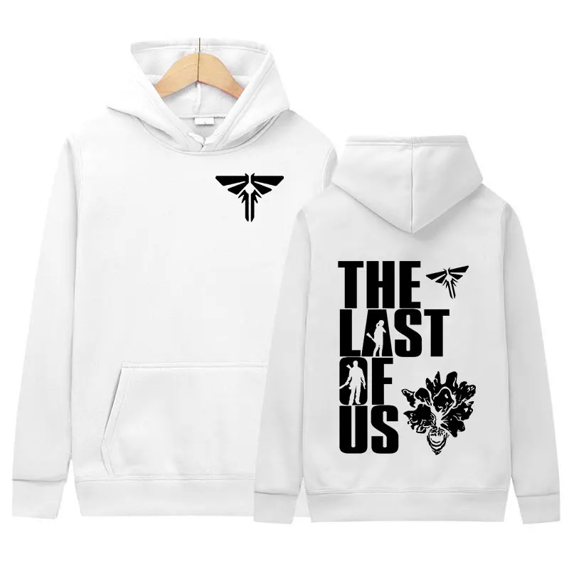 The Last of Us Mark Print Hoodie Men Women High Quality Fashion Pullover Sweatshirt Retro Harajuku Oversized Hoodies Streetwear