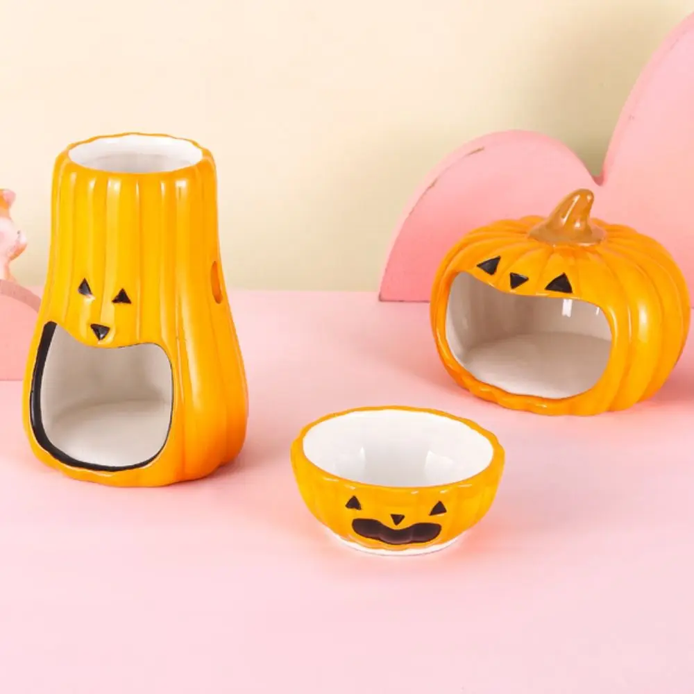 

Pet Supplies Ceramic Hamster Food Bowl Cute Cartoon Pumpkin Bathtub Creative Cooling Hamster Nest Summer