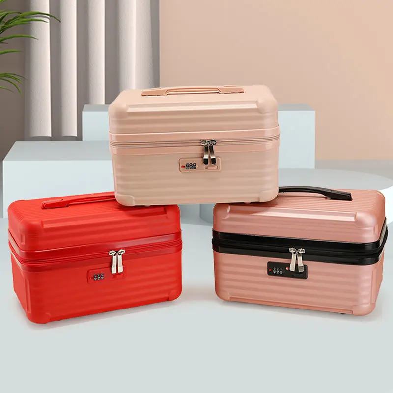 Imagem -04 - Multifuncional Cosmetic Case para Lady Maquiagem Portátil Bolsa Grande Capacidade Mala Profissional Bagagem de Viagem Mão E912 14