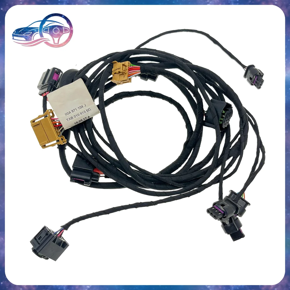 

80A971104BB/AT/K/J/H/G/D/C/B Rear Bumper Wiring Harness For Audi Q5L New Genuine Auto Cable Loom Electrical Repair Parts