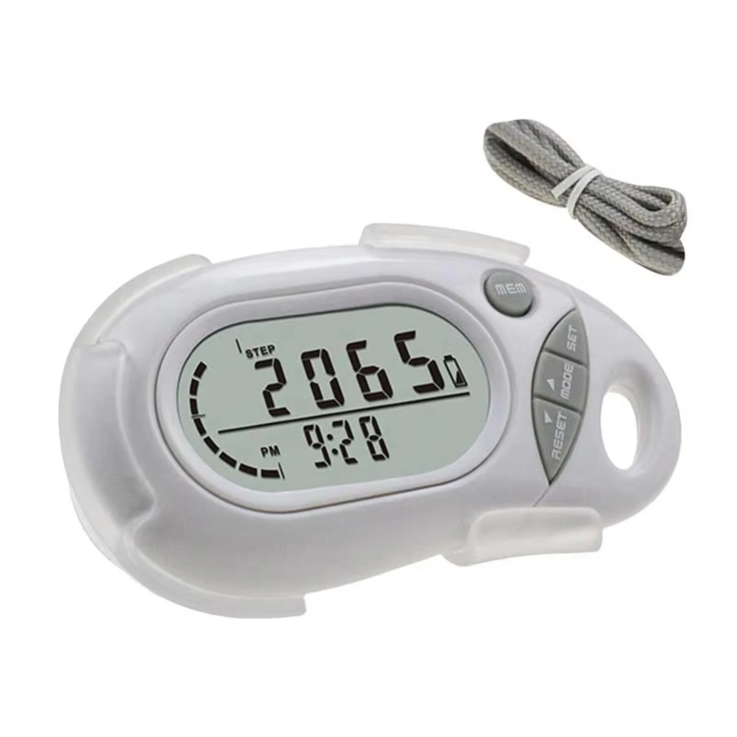 

3D Pedometer Walking Large Digital Display Pedometer Removable Clip Step Tracker Accurate Step Counting Men Women