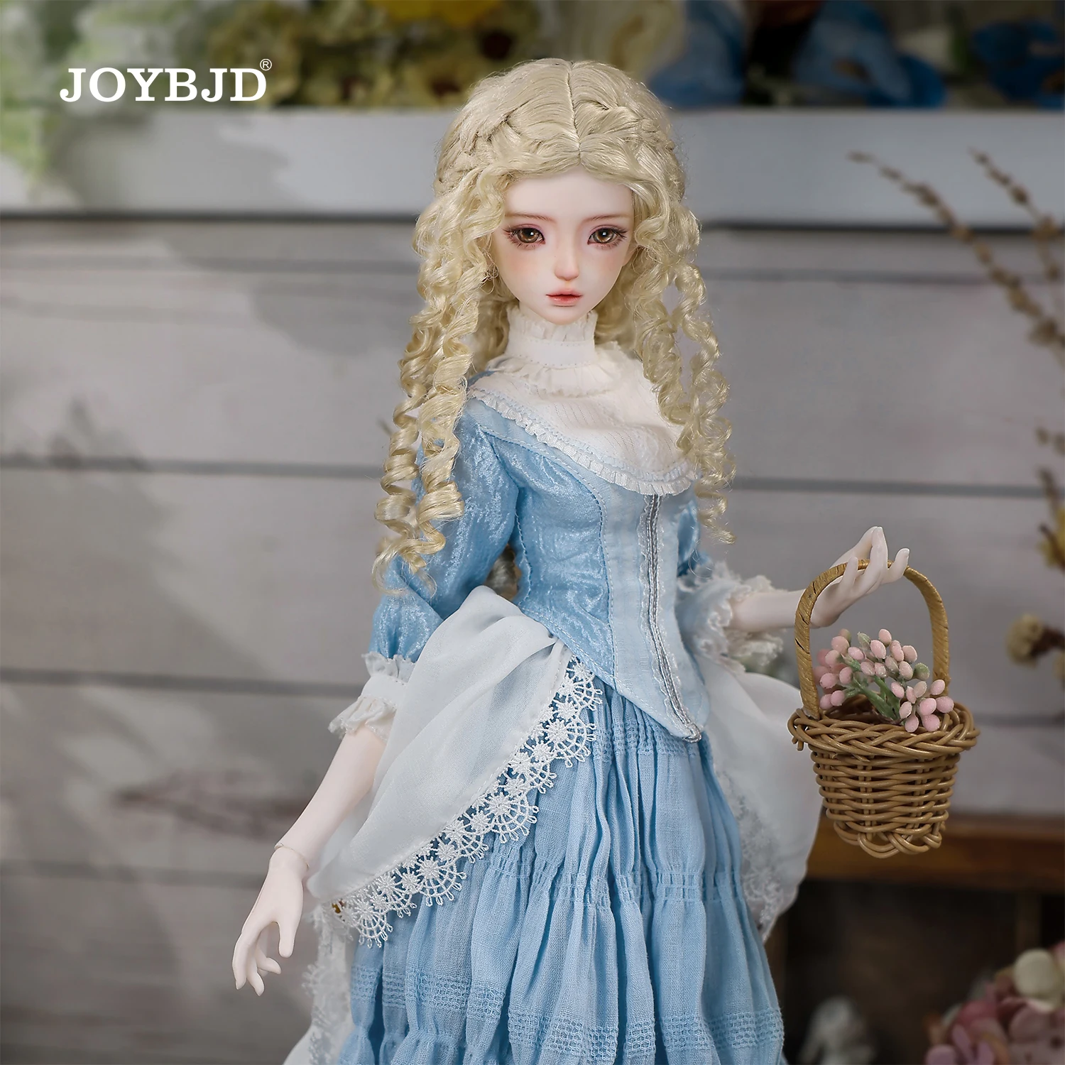 Joybjd Cali Fullset C Bambole Bjd 1/4 con Muxi Body Inheritor Femmina dalla bambola snodata a sfera con pittura a olio