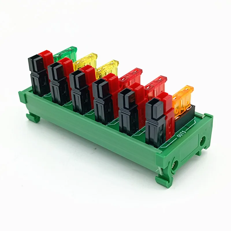 PS-5 DIN Rail Mounting  6-Port Power Splitter Anderson Connector Distributor DC36V 45A.