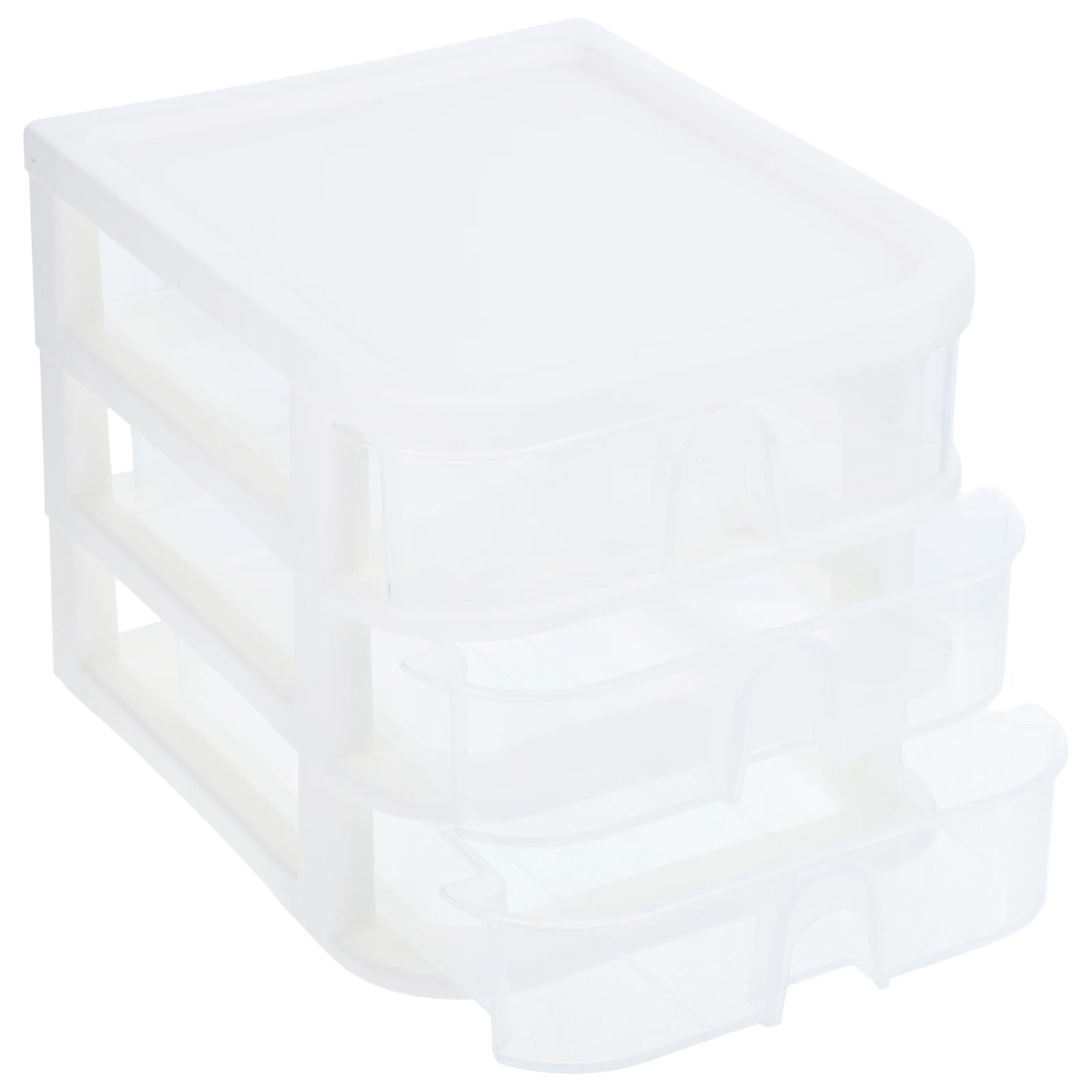 

Desktop Drawer Organizer for Kitchen Bathroom Office Desk Storage Transparent Office Storage Box Longlasting Plastic