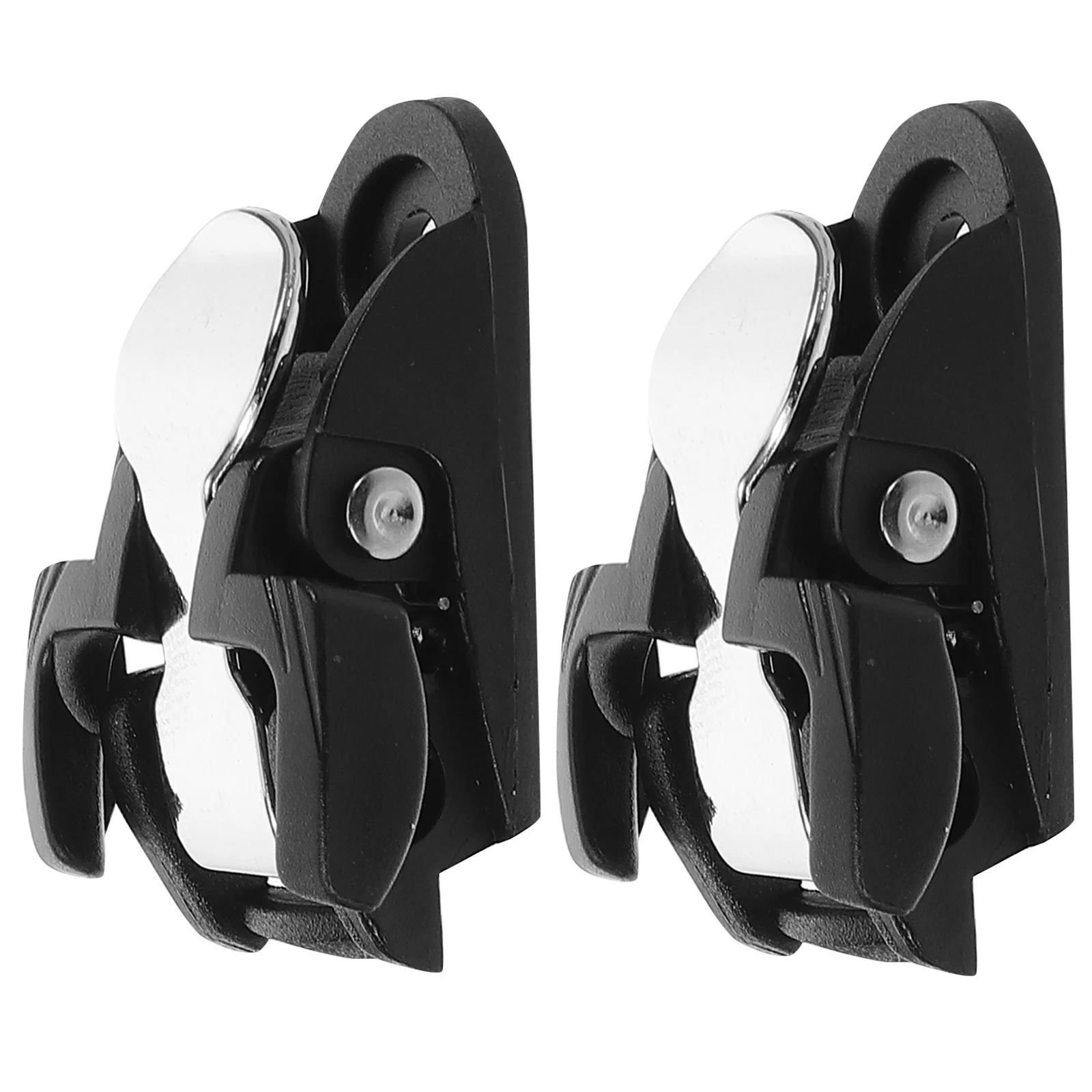 

2pcs Roller Skate Accessories Inline Skating Fixing Buckles Black Replacement Parts Adjustable Secure Lightweight
