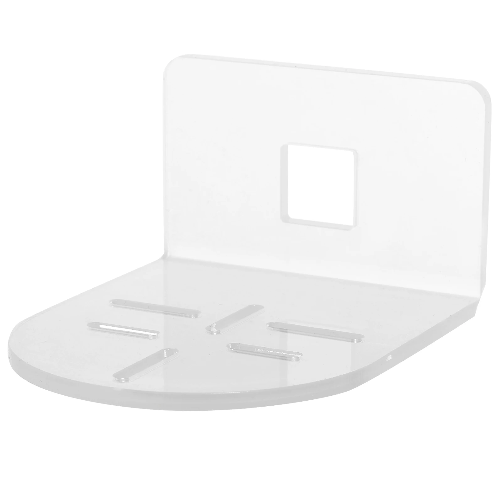 

1 Set Floating Wall Shelf No Drill Security Camera Bracket Adjustable Wall Mounted Camera Shelf For Home Security Monitoring
