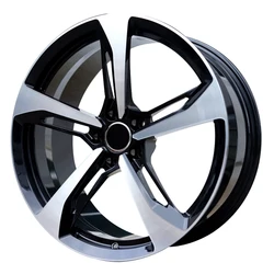 Wholesale Rims 18/19/20/21 Inch Black Machined Alloy Wheel Hub Car Wheels Fit For Bmw Benz Porsche Audi Automobile modification