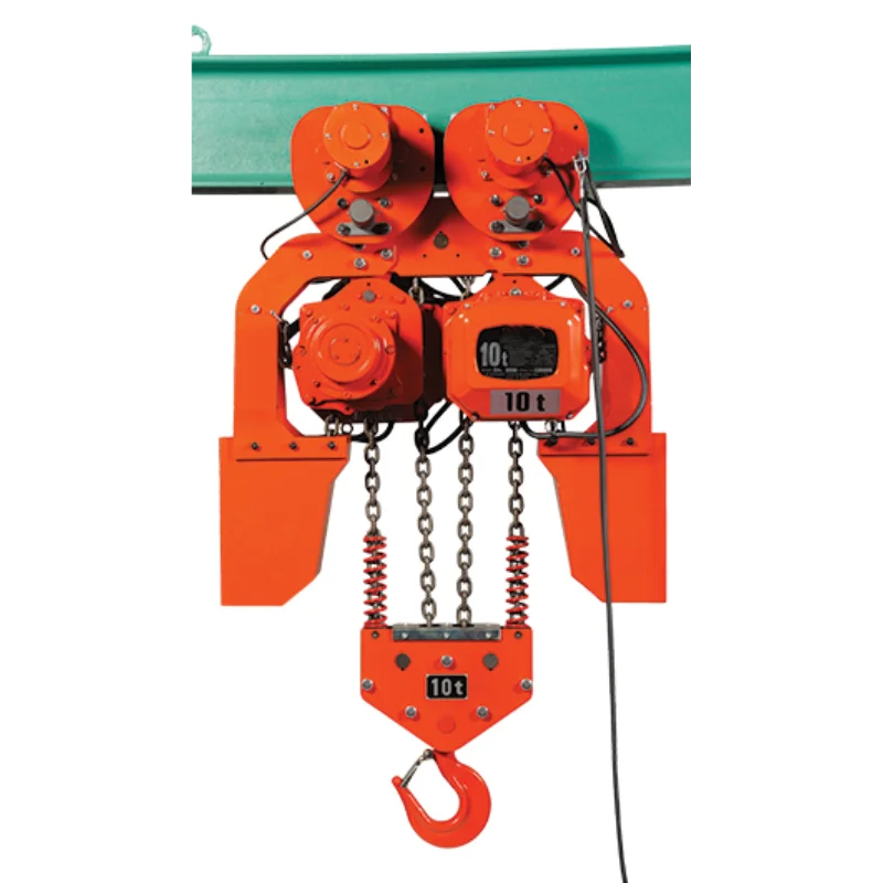 رافعة سلسلة كهربائية أحادية الطور بسعة 10T مكون أساسي للمحرك بسرعتين للرافعة العملاقة في مختلف الصناعات