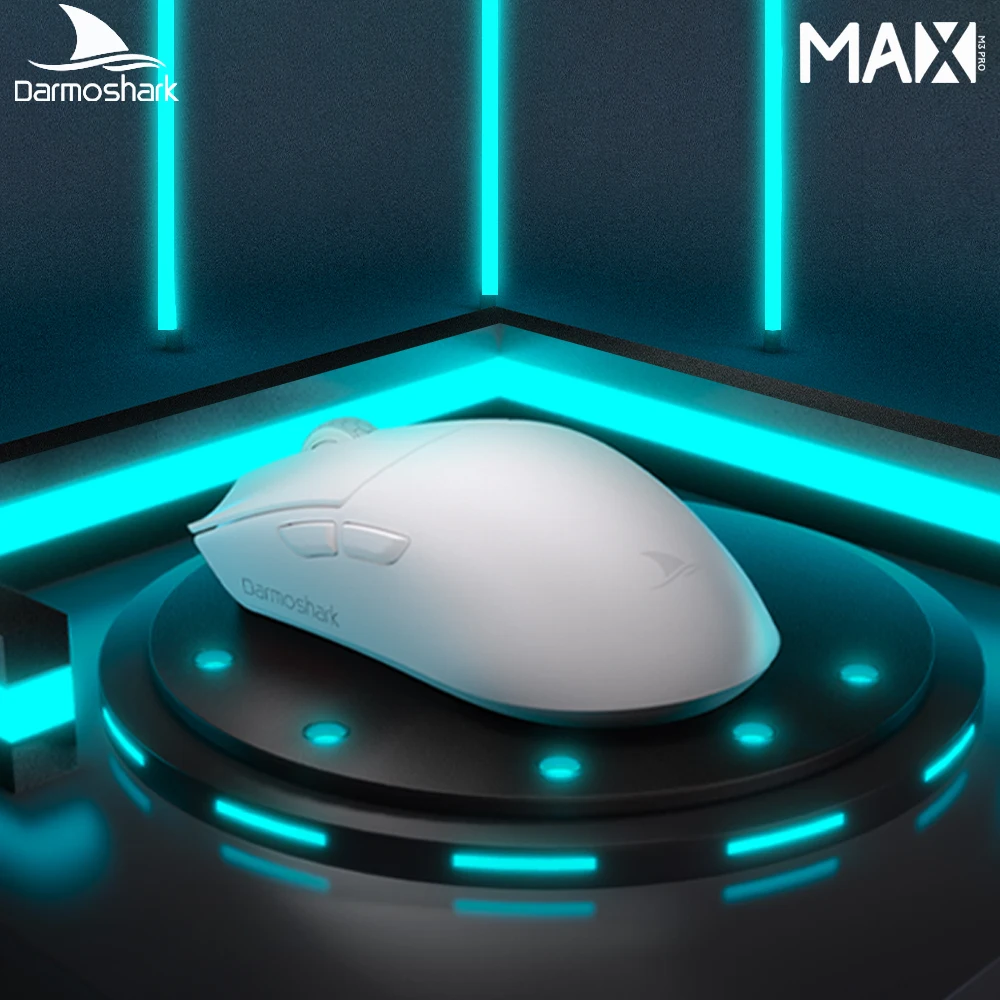 Darmoshark M3PROMAX 8K PAW3950 Bluetooth Wireless Gaming Mouse 30K DPI Nordic 52840 Mice For Computer Laptop PC With 4K Receive