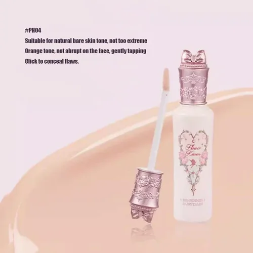 Imagen 2 del producto Flower Knows-crema ligera corrector de verano con ácido hialurónico, resaltador líquido para ojeras y enrojecimiento, 0,21 fl.oz