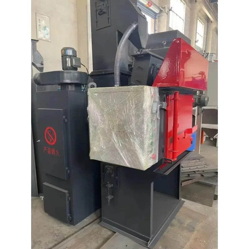 High Efficiency Automatic Industry Abrasive Tumble Belt Shot Blasting Machine with Good Price
