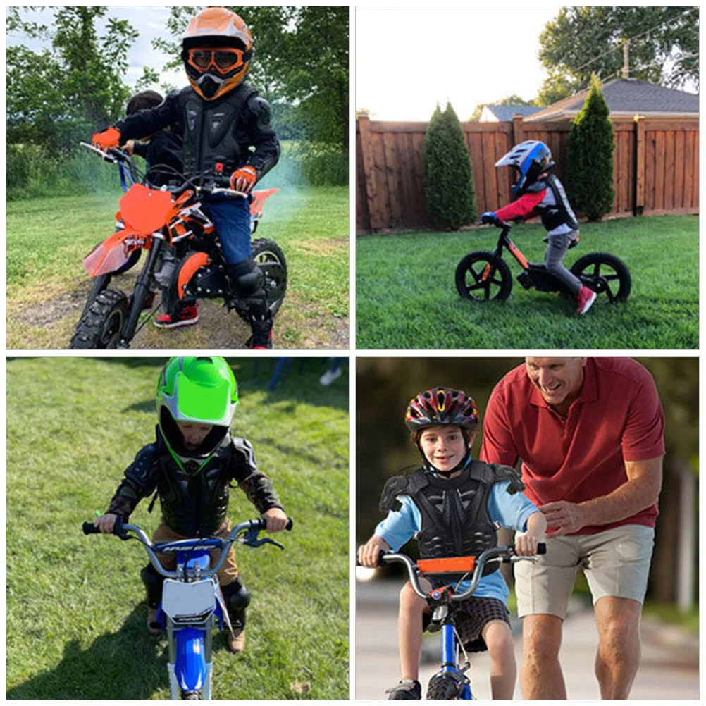 1 قطعة سترة واقية الصدر الخلفي العمود الفقري الحرس قابل للتعديل لركوب الدراجات التزلج على الجليد الرياضة في الهواء الطلق ركوب الخيل والعتاد #1