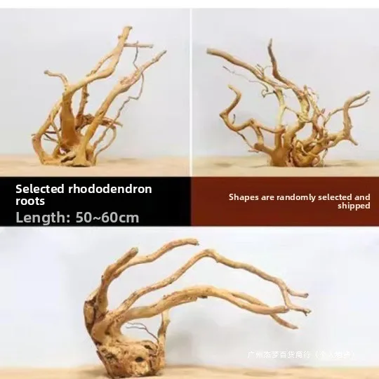 Natural Driftwood Branches For Aquarium Fish Tank Decoration With Aquatic Plant Rooting Features - view 4