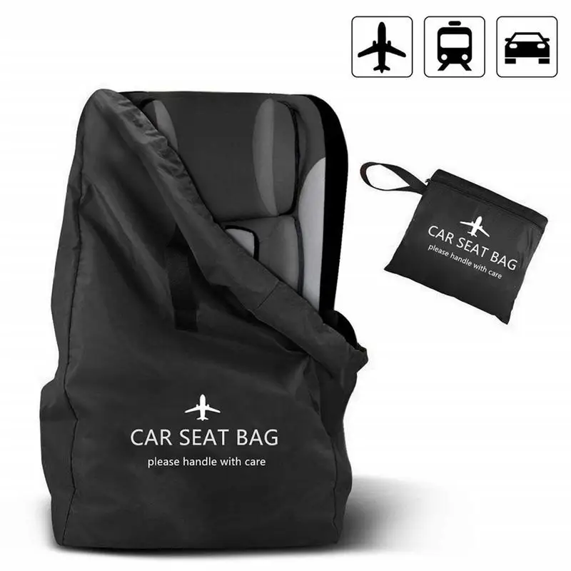 Assento de carro saco de viagem mochila carro assento do bebê saco de viagem carrinhos de cadeira de rodas saco de armazenamento para viagem ao ar