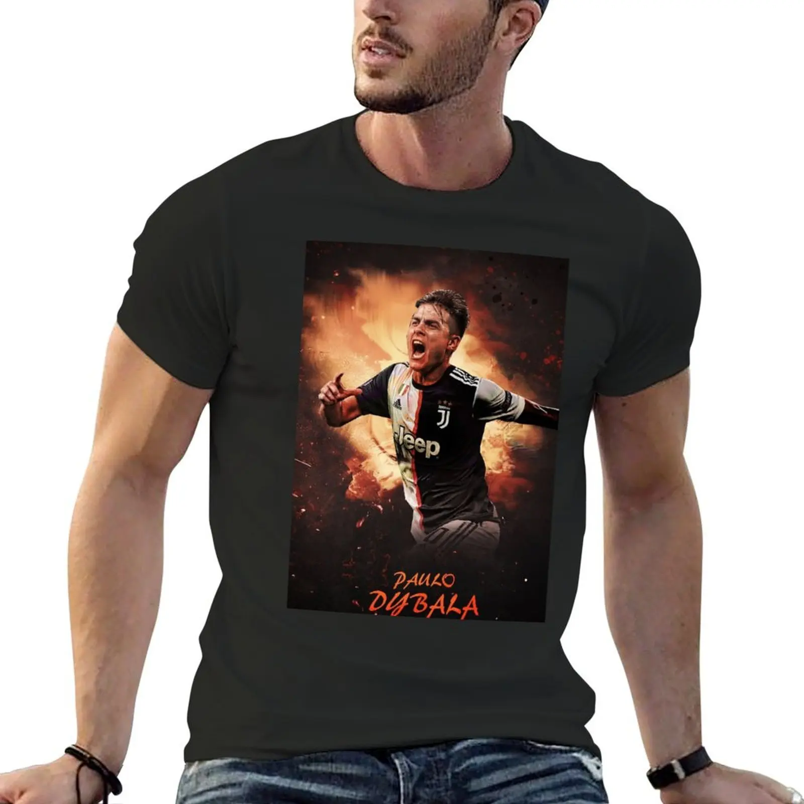 paolo dybala T-Shirt vintage clothes summer clothes anime mens t shirt graphic