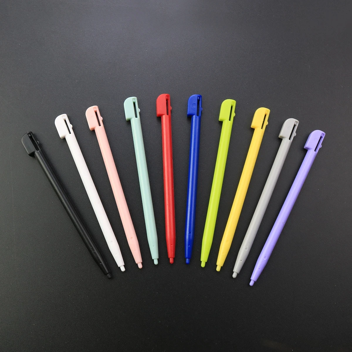 5pcs para toque NDSL Stylus canetas tela colorida Stylus para Nintend DS Lite NDS Lite 12 cores DIY substituição acessórios