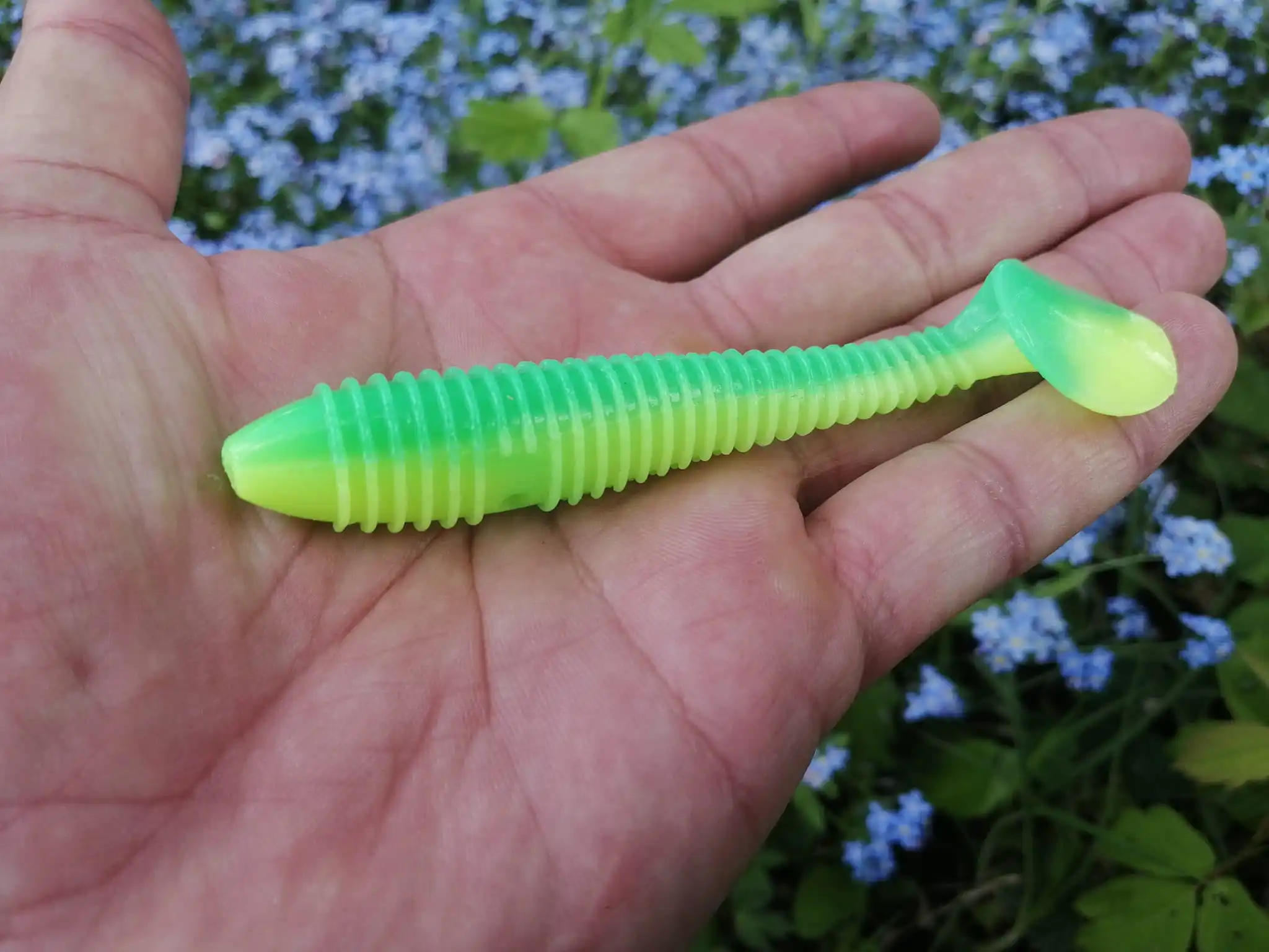 KESFISHING Fishing Soft Lures125mm Vibro Shad Artificial Silicone Baits Pesca Swimbait Pike Bass fishing pesca