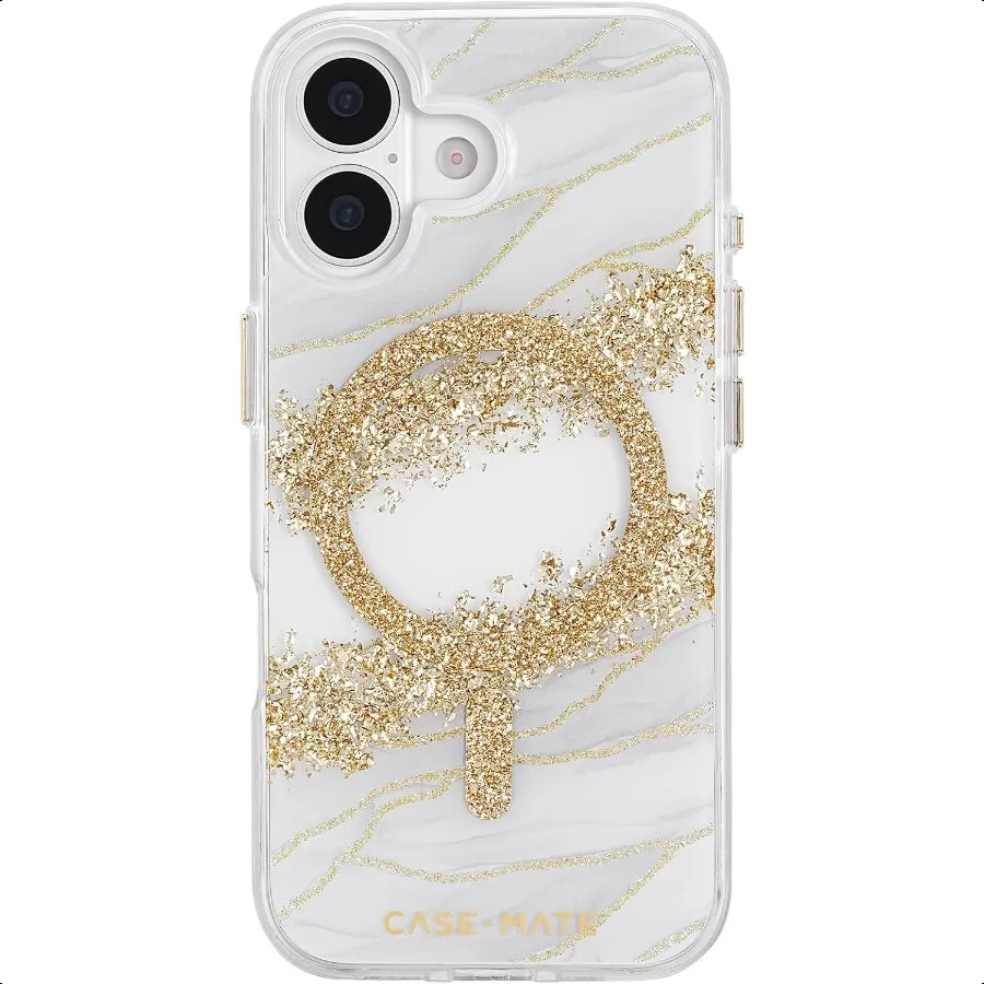 

CaseMate iPhone 17 Case [Compatible with MagSafe] Stylish Marble Phone Case with 12ft Drop Protection Premium Magnetic Cover fo