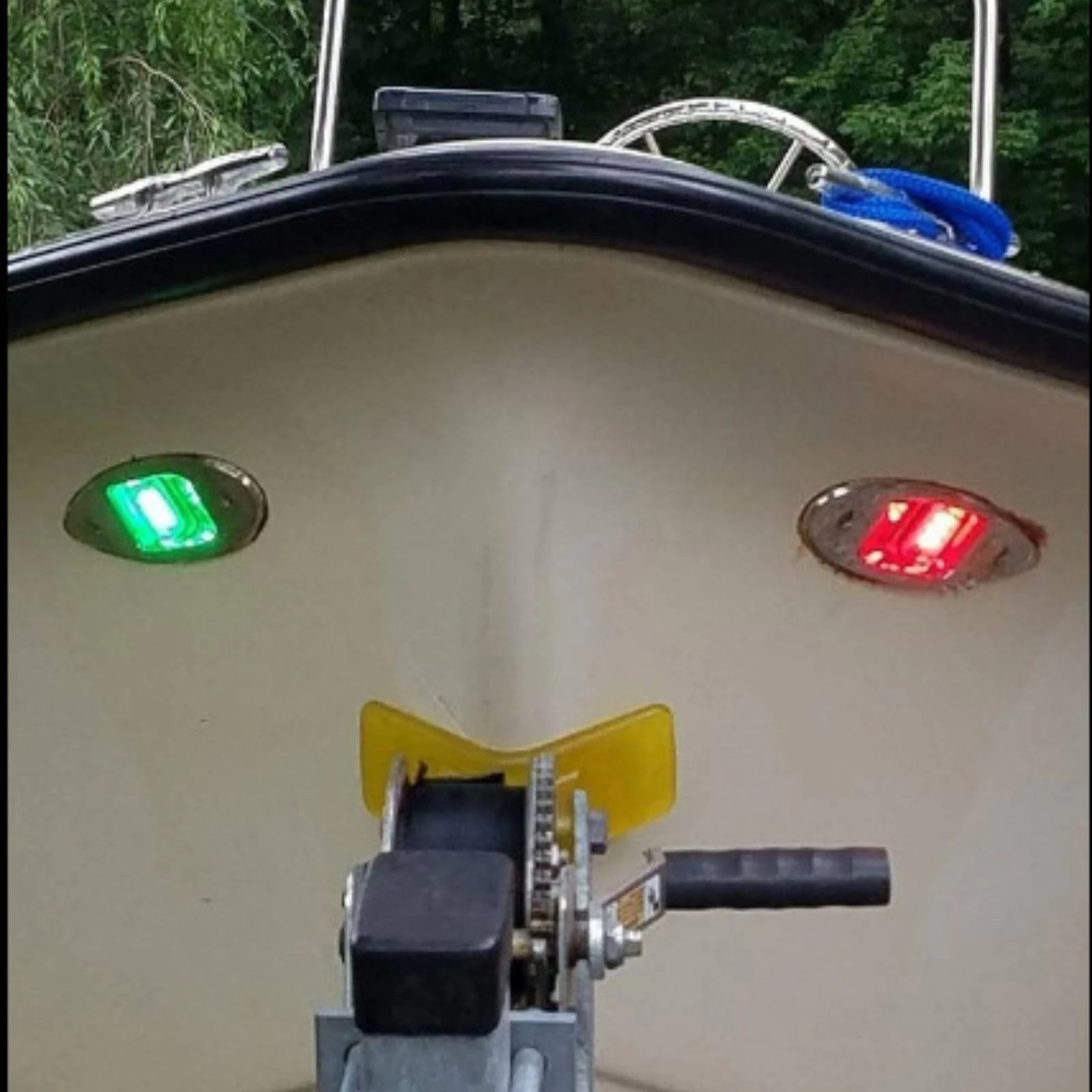 led-ナビゲーションライト-12v-ボートナビゲーションライト-ステンレススチールハウジング付きボートライト-耐腐食性照明-レッド