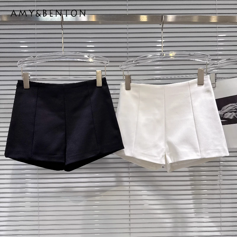 

Simple Temperament Three-dimensional Tailoring Design Women's Clothing 2026 New Sweet Cool Versatile Shorts Suit Shorts Ladies