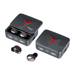 M90 Pro Wireless Earphones TWS 5.3 Bluetooth Headphones 1200mAh Long Battery Life Power Stereo HIFI Bass Sport Gaming Headset