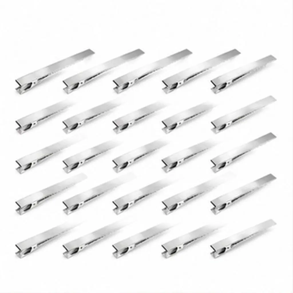 200Pcs Metal Duckbill Clips 4.6cm Sturdy Rustproof Hair Sectioning Salon Styling Alligator Clips for Women