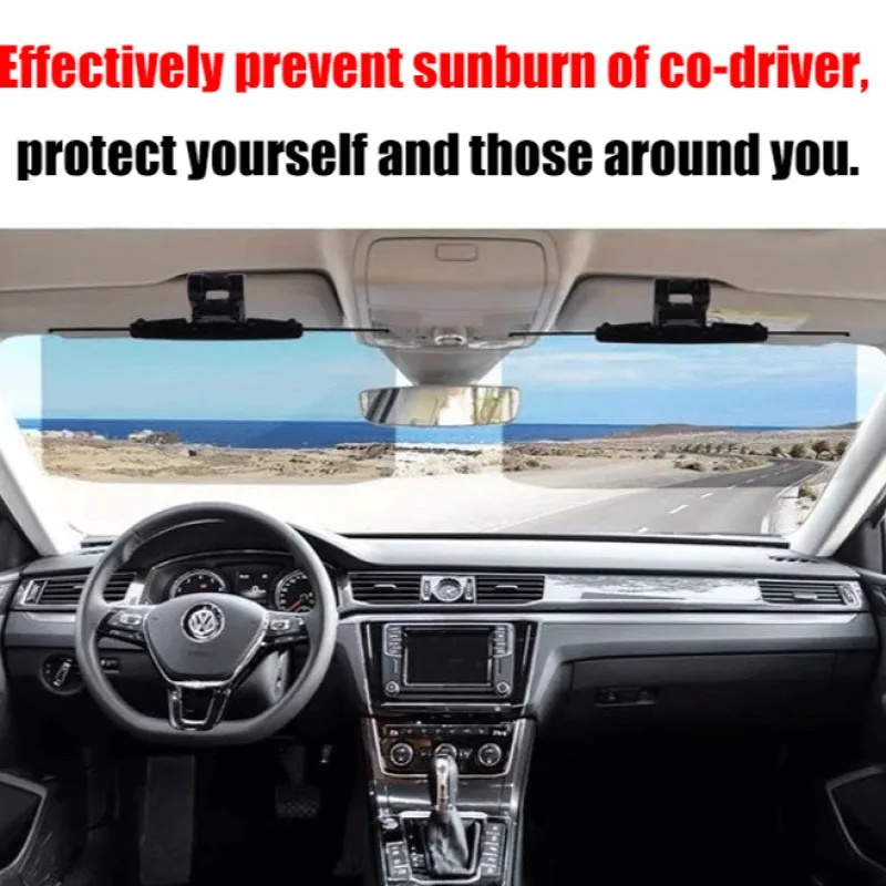 Car Eye Protector Day/Night Car Visor, Driver's Goggles, AntiGlare Mirror, Sun Visor, Night Vision