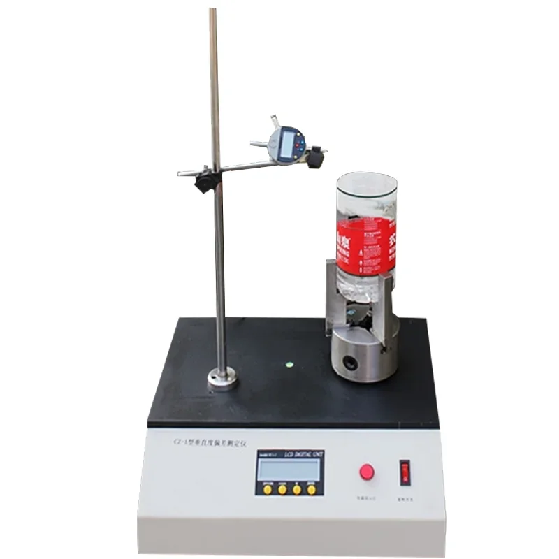 

BCY-2 glass PET bottle vertical axis deviation tester, beer bottle vertical degree tester