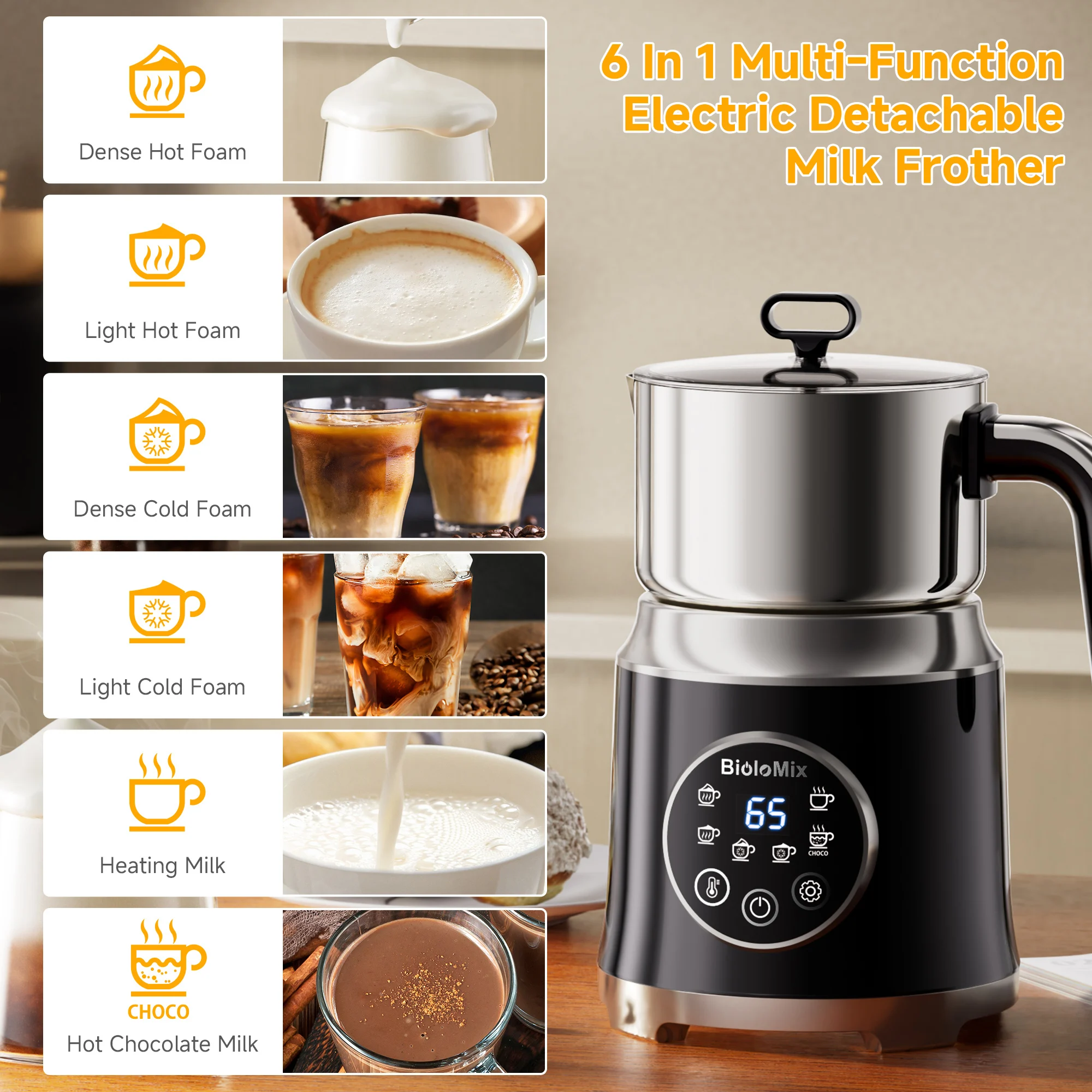 Thumbnail 3 - #61 Latest Milk Frothers Offers