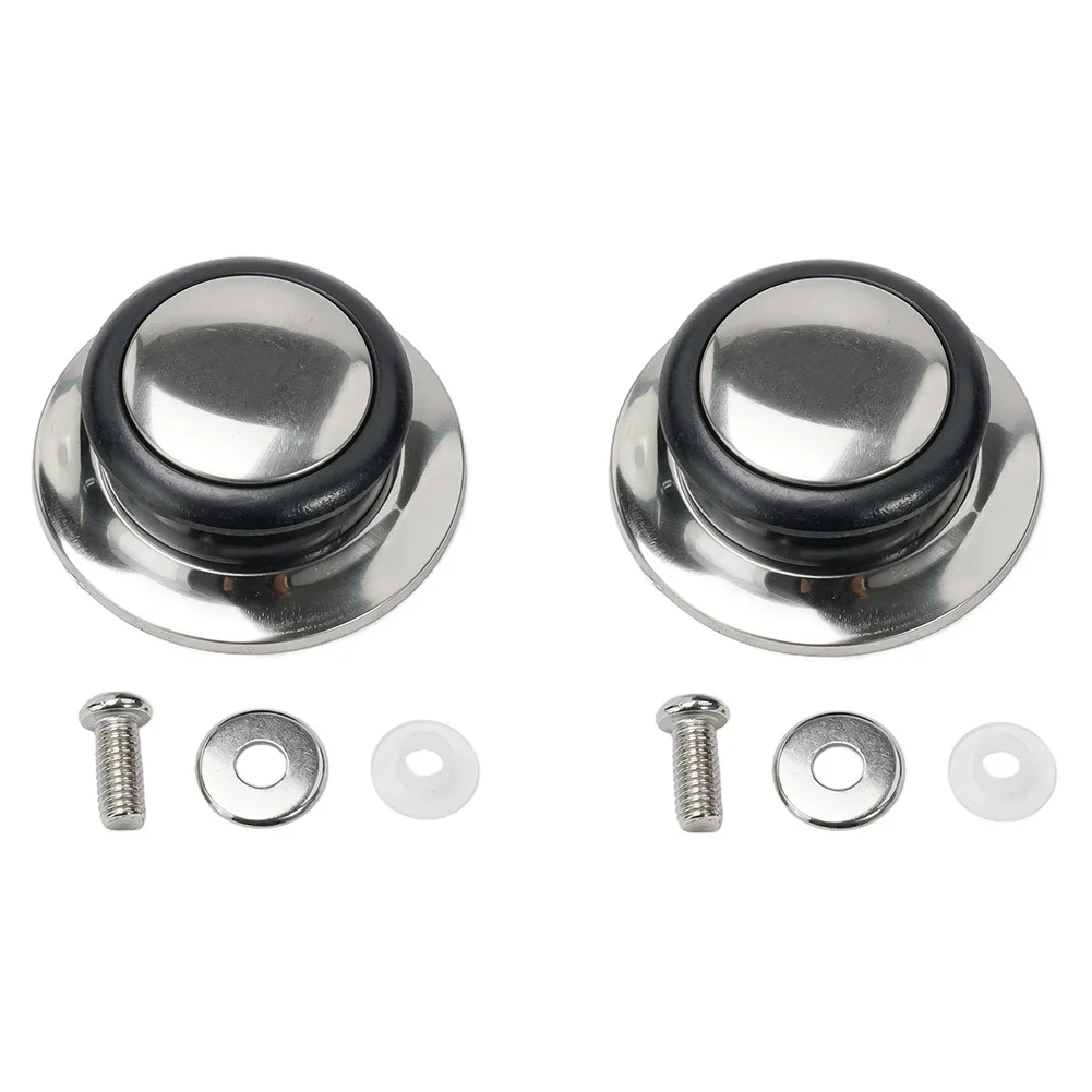 

2 Pcs Pot Lid Replacements Lifting Handle Holding Handle Glass Lib Cover Knob Cap For Kitchen Cookware Handgrip 5mm-12mm