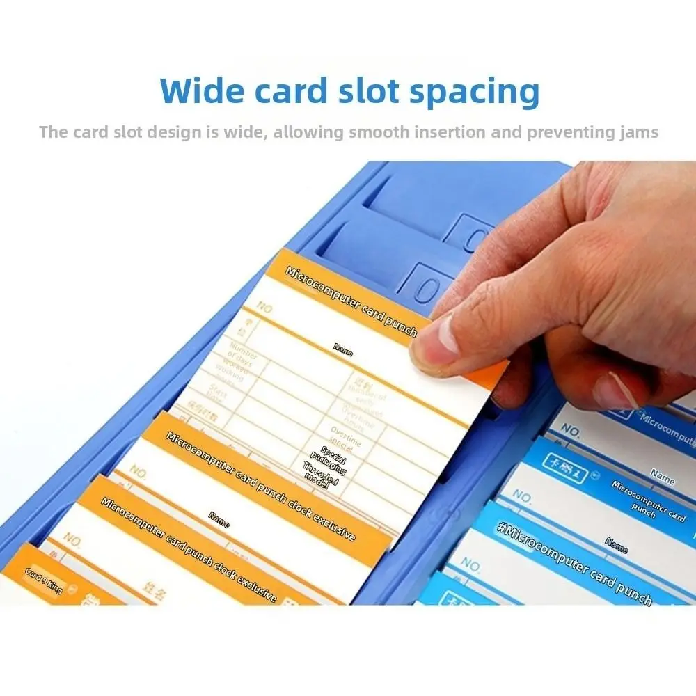 porta-carte-di-presenza-da-24-50-slot-porta-carte-di-tempo-a-doppia-fila-montato-a-parete-facile-da-installare-con-organizer-per-carte-di-tempo-con-foro-per-appendere