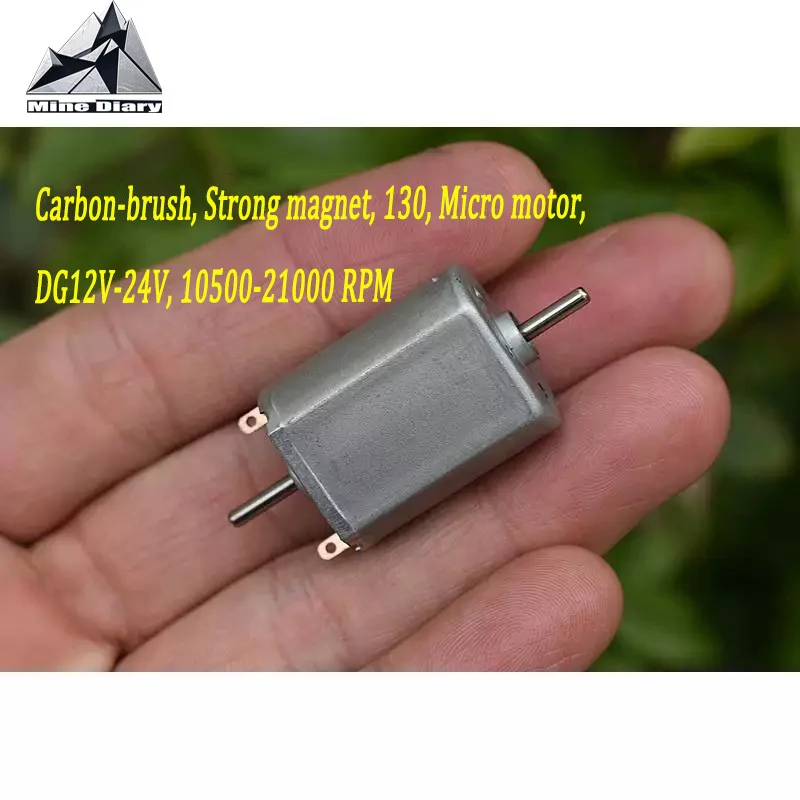 Brand‑new Miniature Toy Motors Scale Model Train Motor DC 12V‑24V 10500‑21500 RPM DIY Model Train Accessories