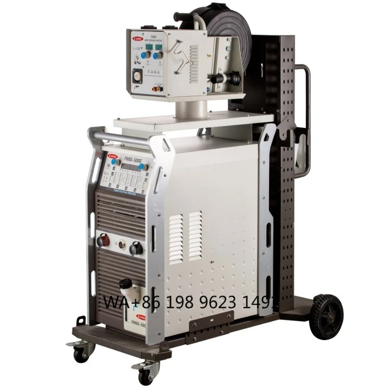 Dual Pulse Inverter MIG Welder Fast Welding For Aluminum Copper Stainless Steel Industrial Welding Gear