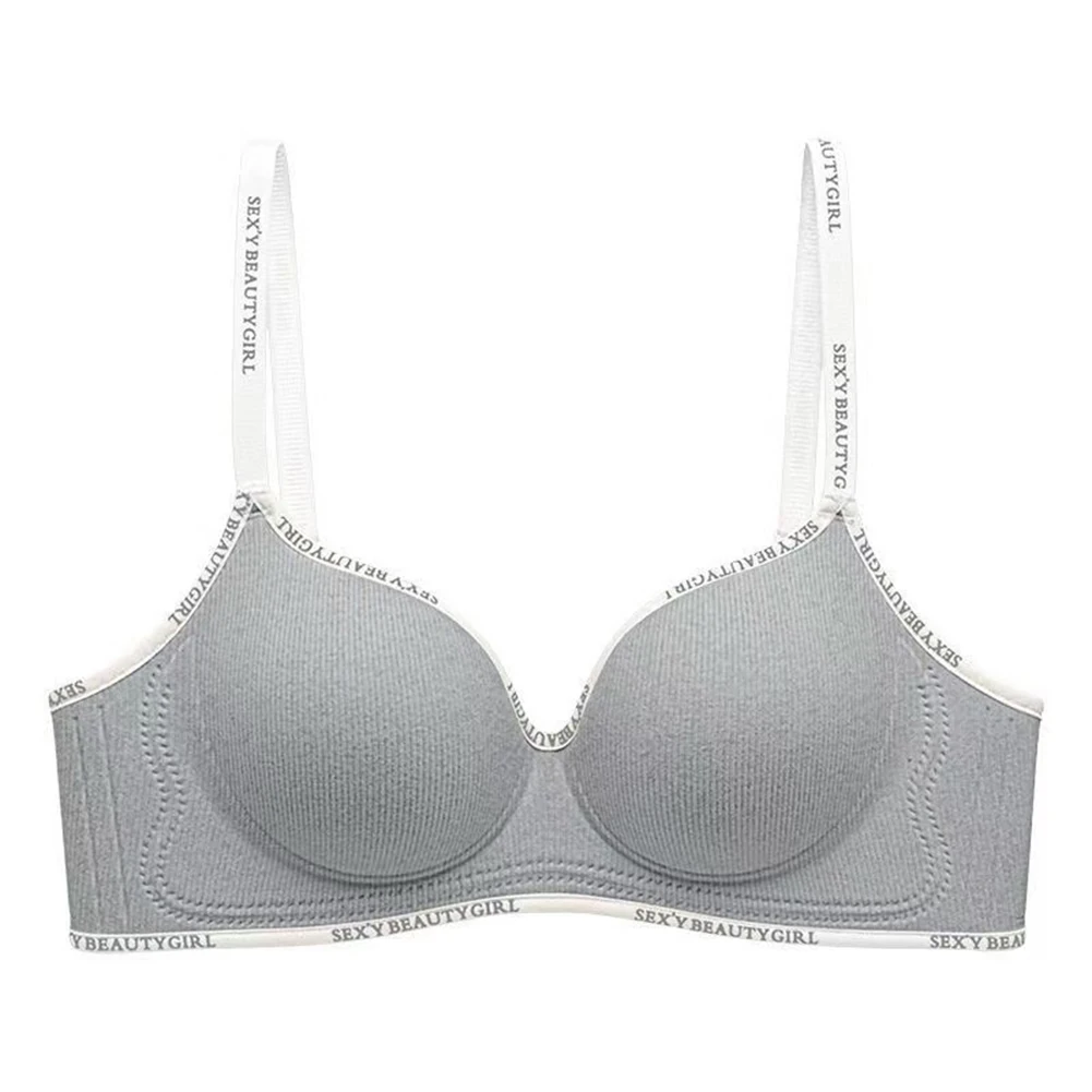 Reggiseno leggero senza cuciture da donna con spalline regolabili Design wireless per petto piccolo e stile di vita attivo