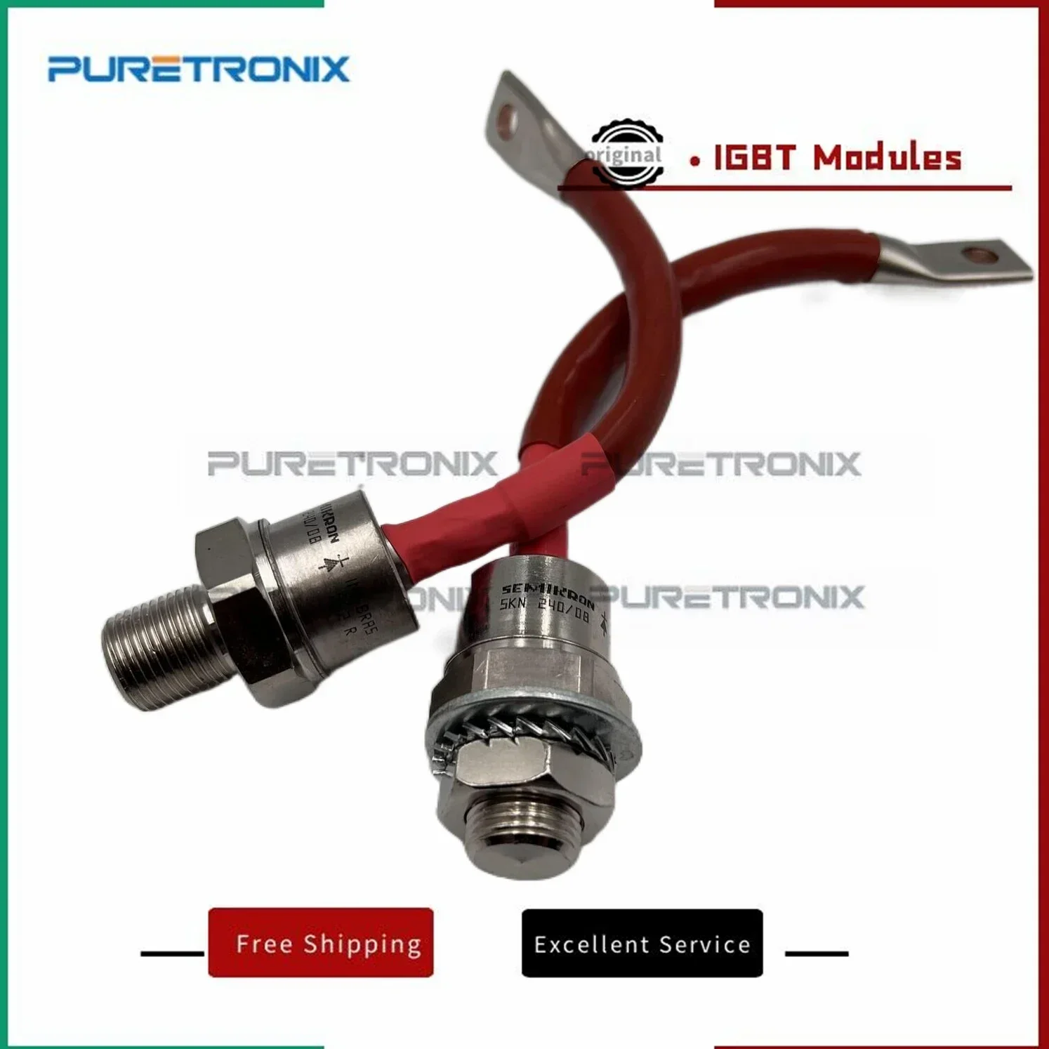 Módulo original novo do tiristor, SKN240/08, SKR240/08
