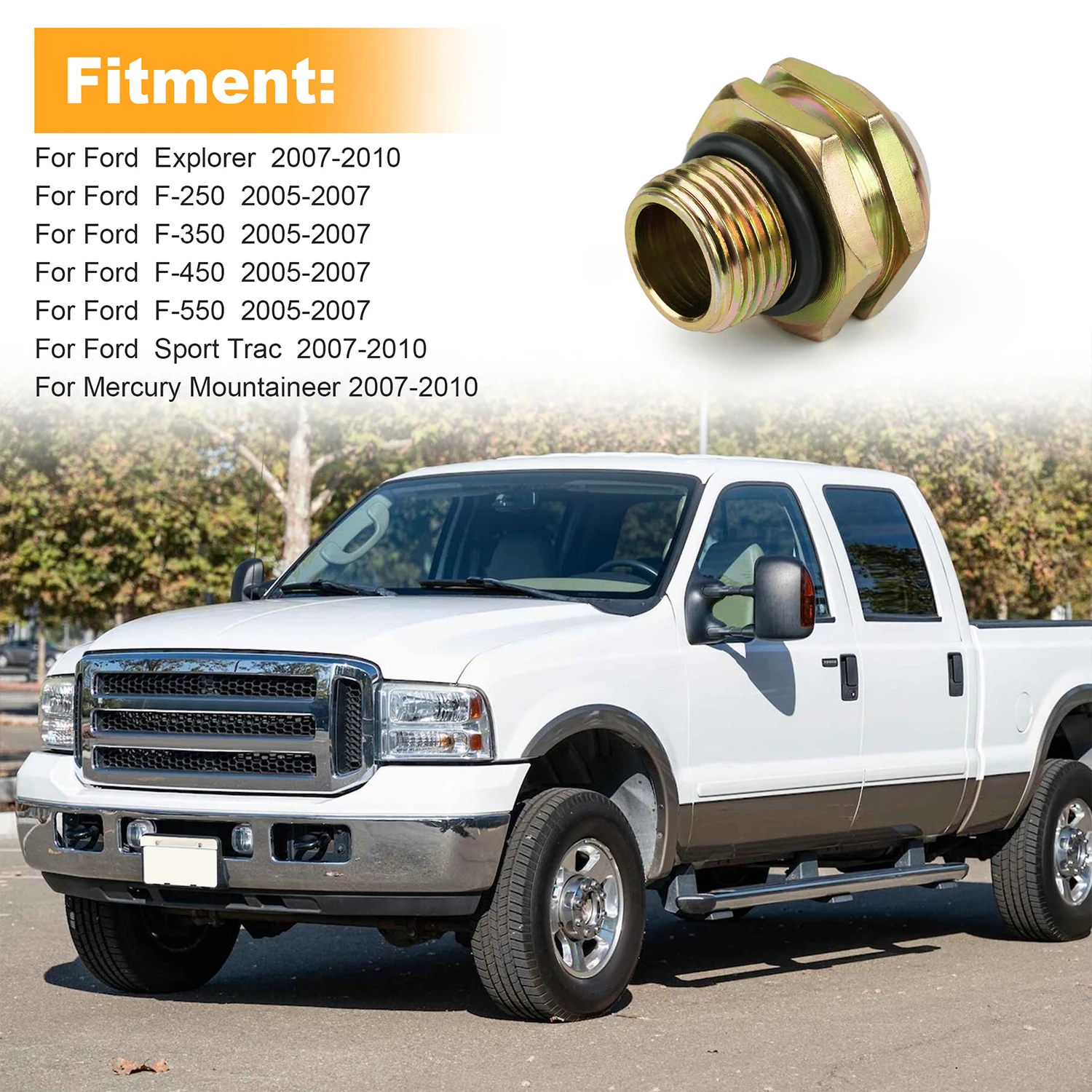 Transion Fluid Line Quick Connect Coupler For 2007-2010 Mercury Mountaineer