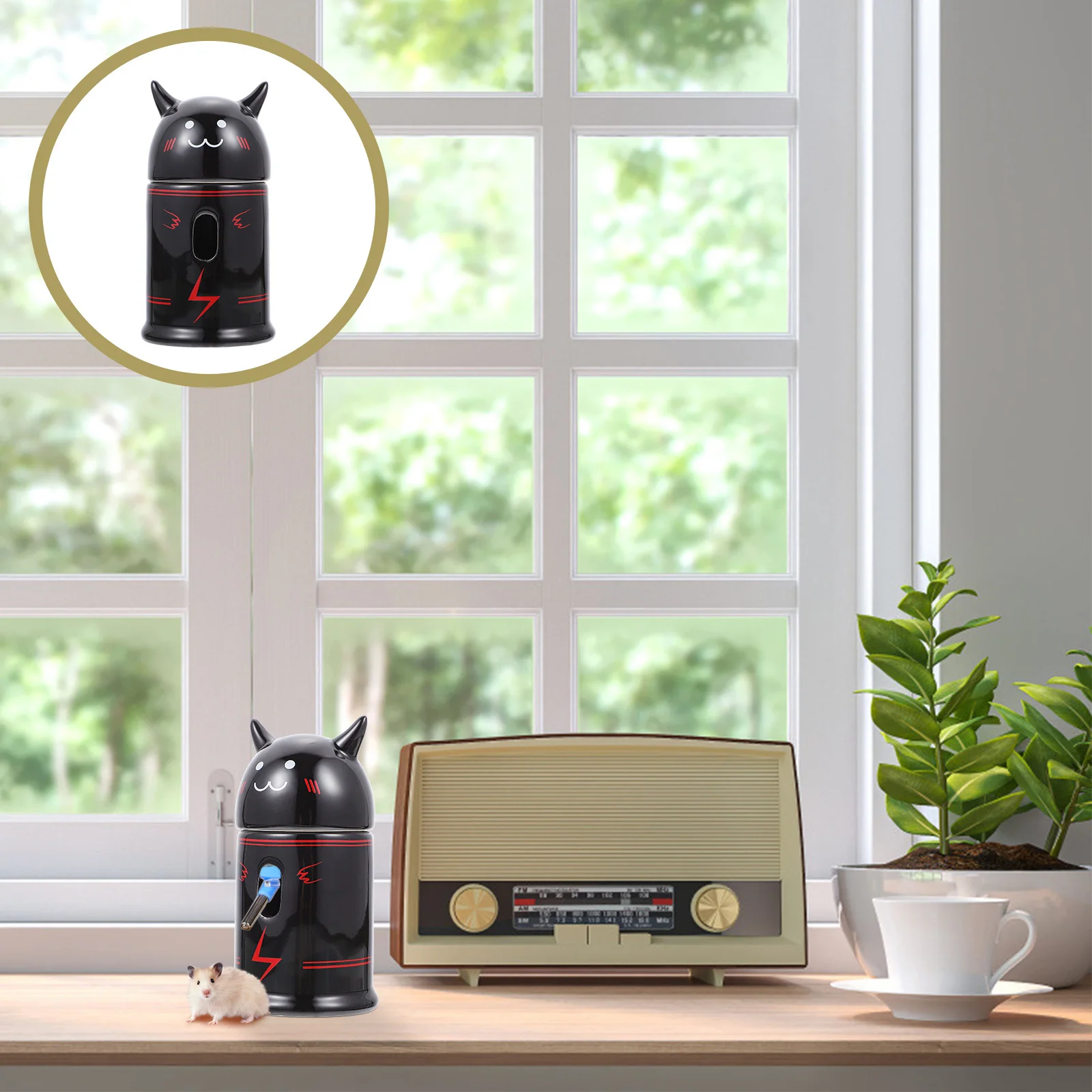 

1Pcs Style Hamster Water Bottle Holder Compact Rabbit Drinking Kettle Stand Durable Pet Water Bottle Bracket