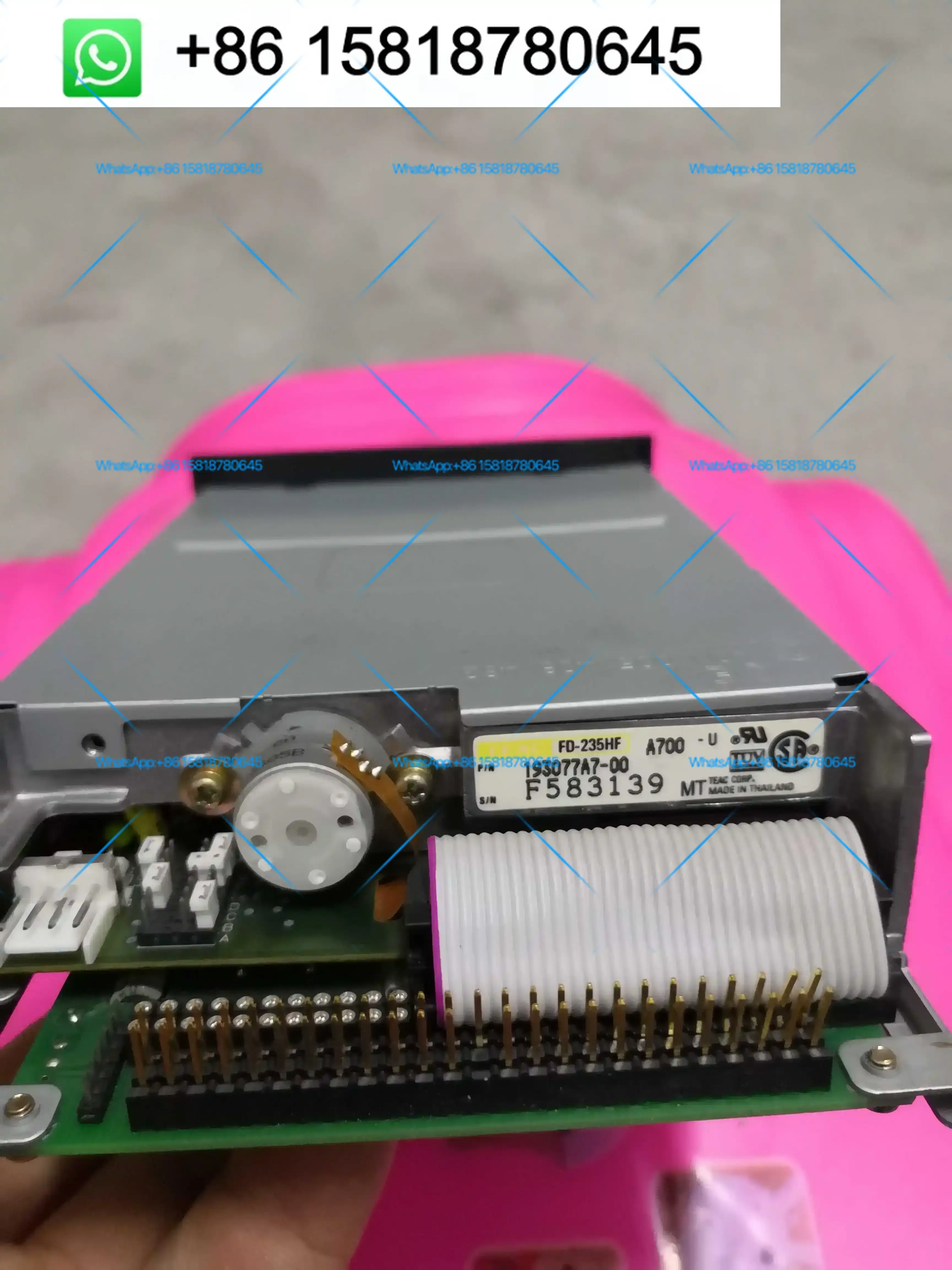 FD-235HS industrial control soft drive circuit board TEAC FC-1 converted to SCSI 50 pin interface