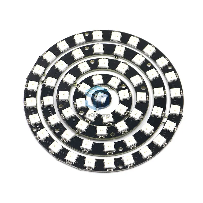 1pcs RGB LED Ring 1Bit 8Bit 12Bit 16Bit 24Bit WS2812 5050 RGB LED + Integrated Drivers